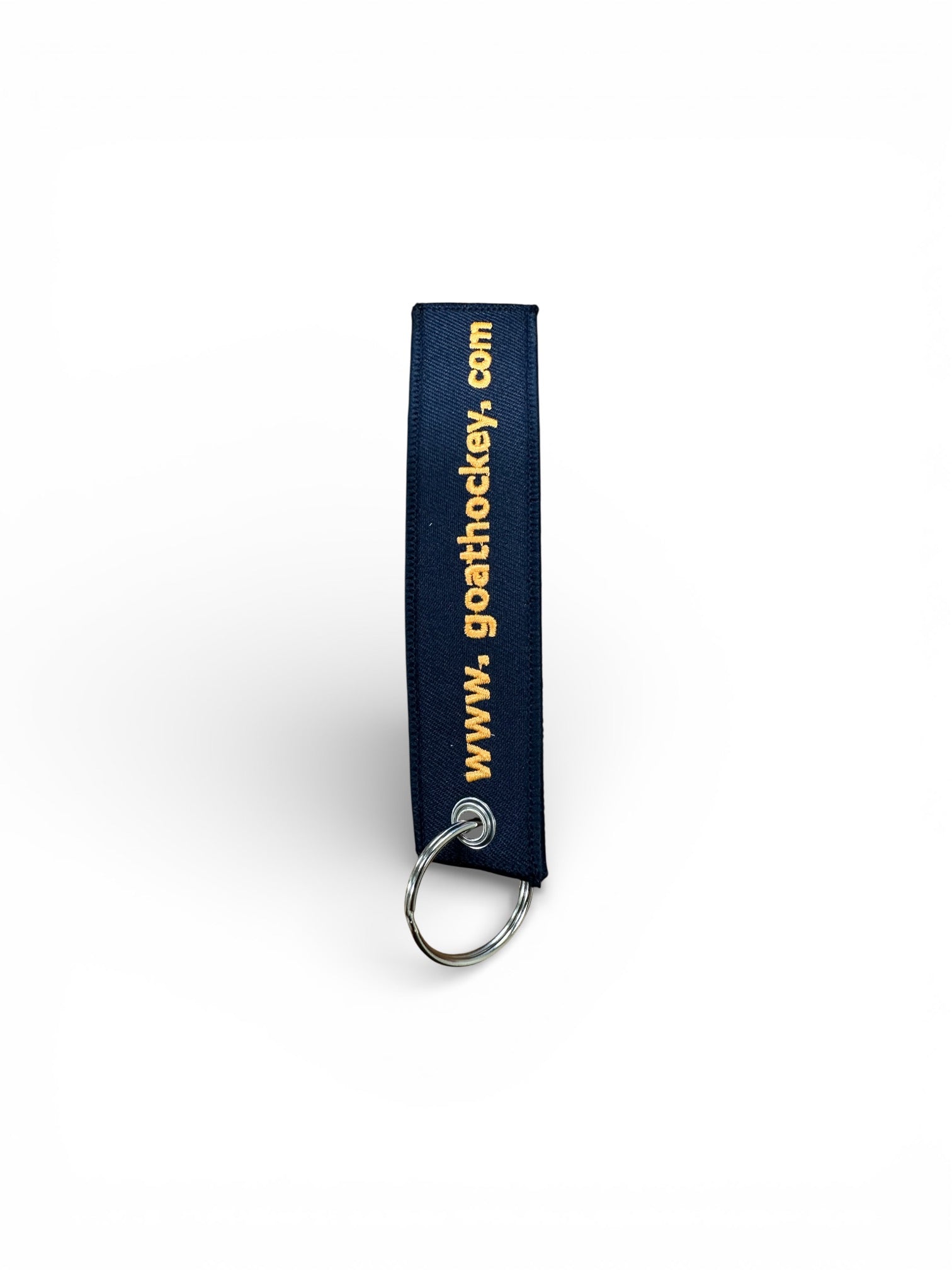 GOAT® Keychain | Navy / Orange