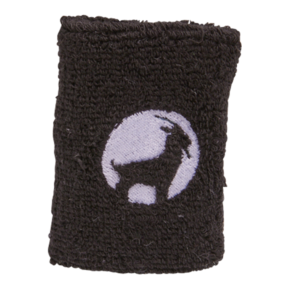 GOAT® Sweatband Wrist | Black/White
