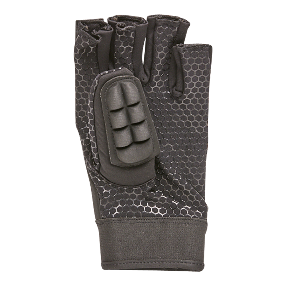 Glove Half Finger | Black/White