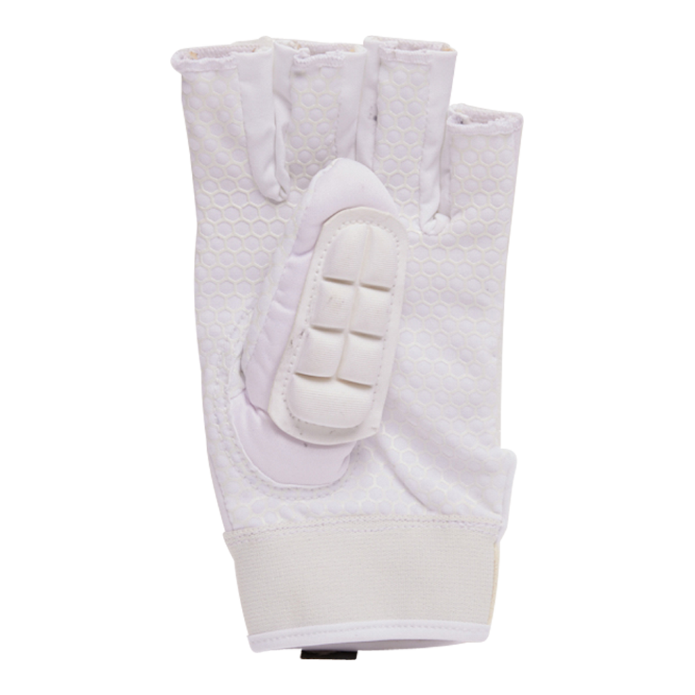 Glove Half Finger | White/Orange