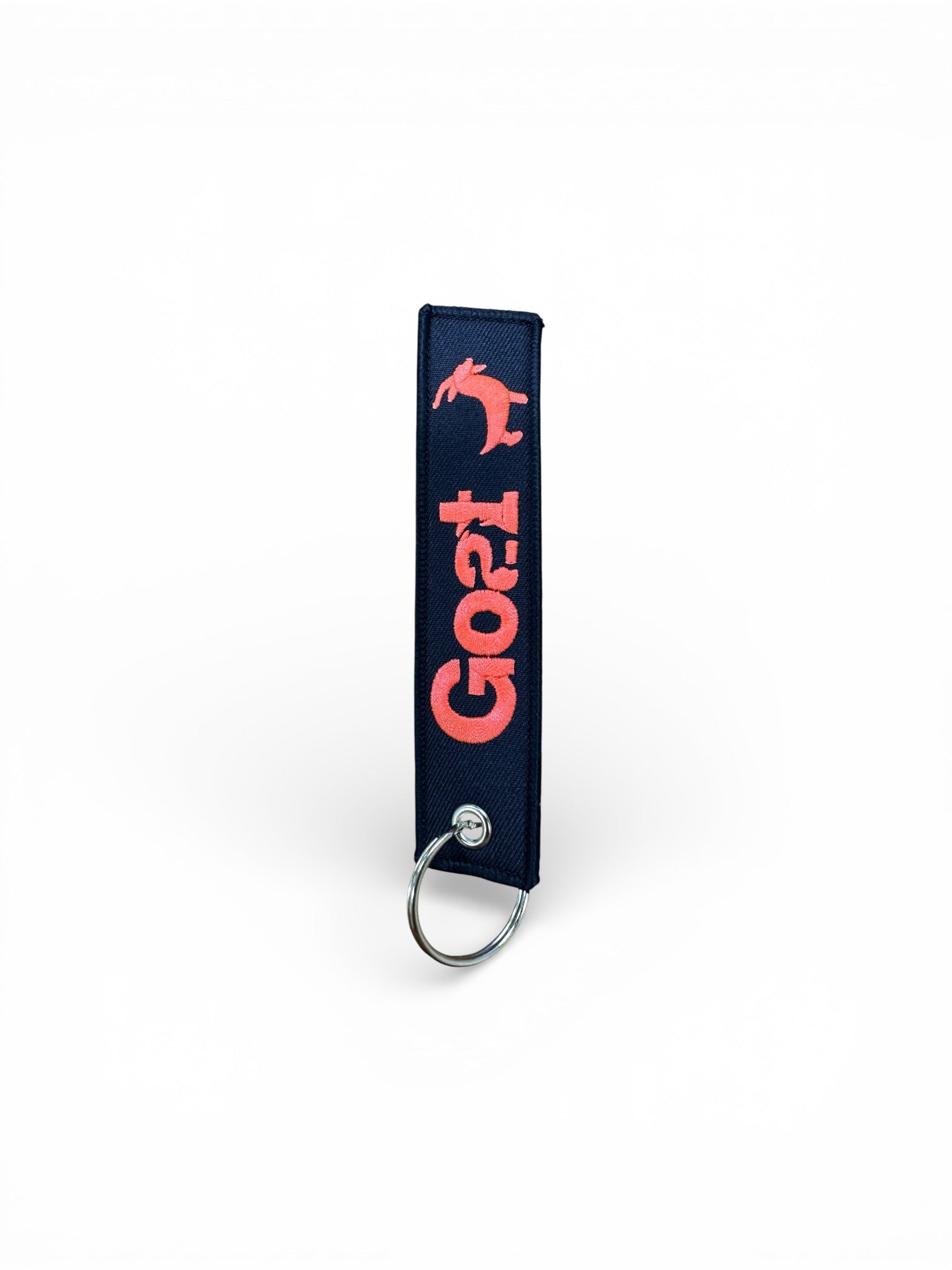 GOAT® Keychain | Navy / Pink