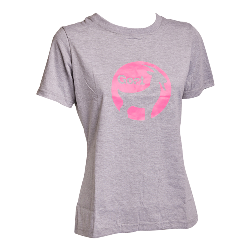 T-shirt Print | Grey/Pink | Unisex