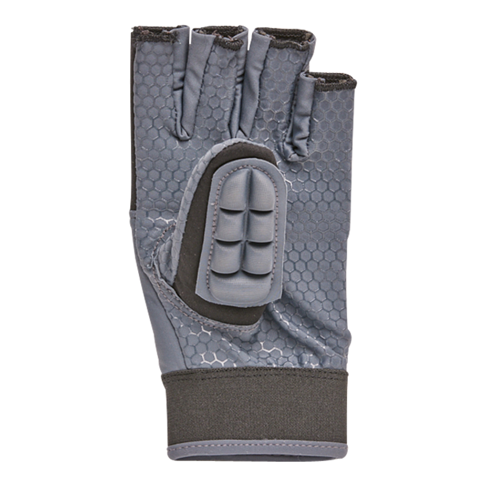 Glove Half Finger | Grey/Purple
