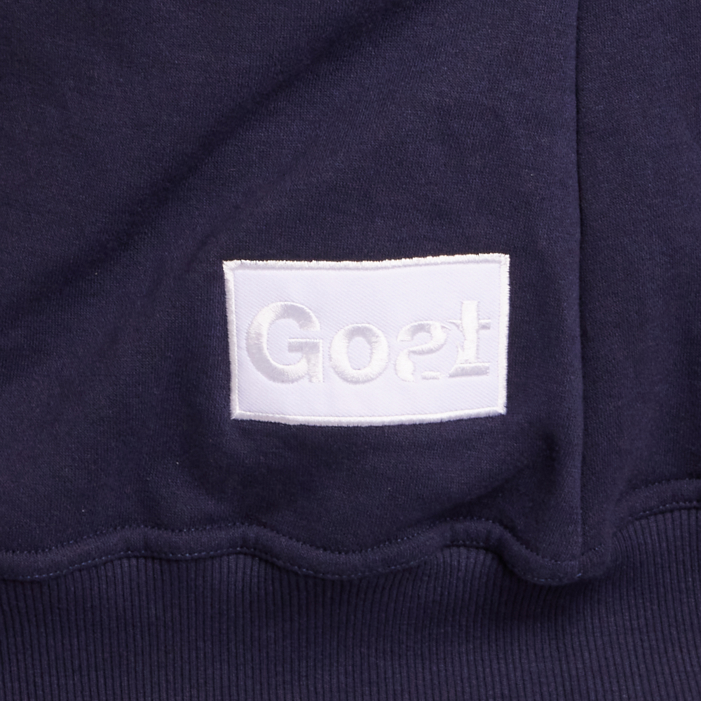 Hoodie Embroidery | Navy/White | Women